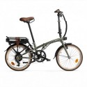 BTWIN Electric Folding Bike E-Fold 500 Green