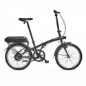 Electric Folding Bike BTWIN E-fold 100 Black