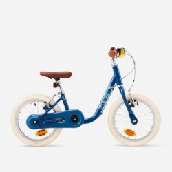 Kids' 3-5 Years 2-in-1 14 Inch Balance Bike Discover 900 Blue