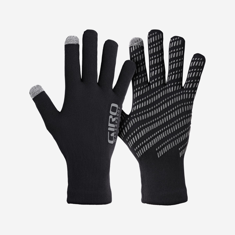 Waterproof Cycling Gloves GIRO Xnetic H2o Black