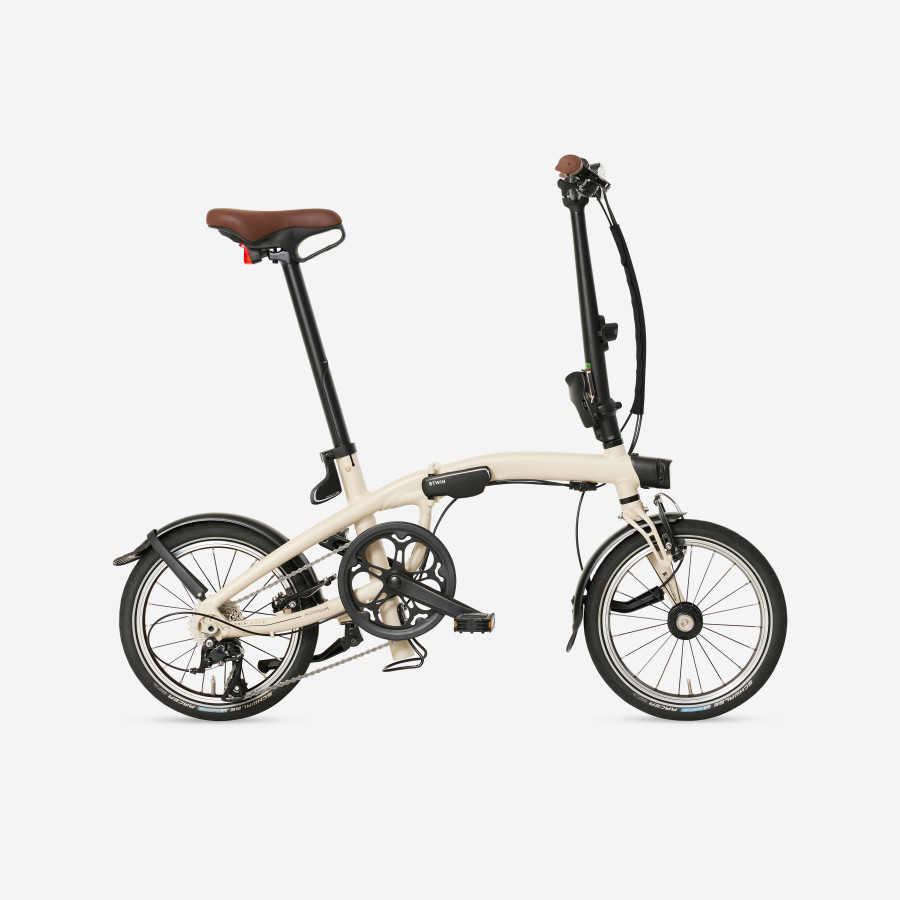 Ultra-Compact Folding Bike Fold Light 1 Second Beige