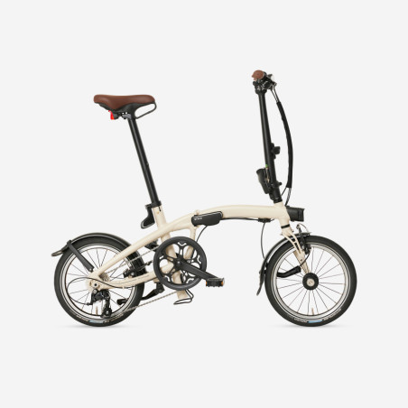 Ultra-Compact Folding Bike Fold Light 1 Second Beige
