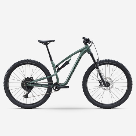 Mountain Bike ROCKRIDER All-mountain Feel 700 S Green