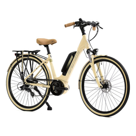 Vélo de Ville Electrique GRANVILLE E-Urban-30 Beige