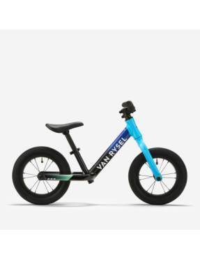 Balance Bike VAN RYSEL Runride Racing 12'' Black/Blue