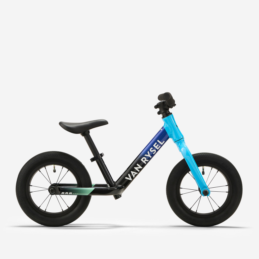 Balance Bike VAN RYSEL Runride Racing 12'' Black/Blue
