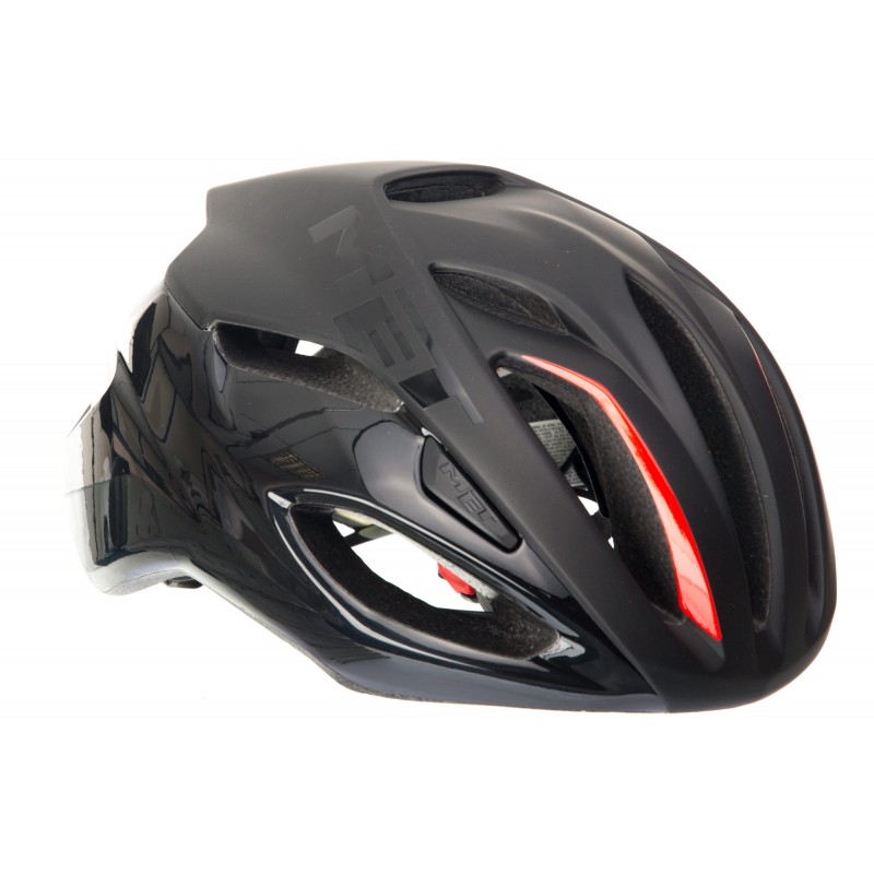 Klant haak hetzelfde MET RIVALE Helmet Matte Black/Red - Compare-Bikes.com