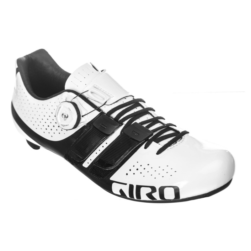 GIRO Factor Techlace Shoes White/Black - Compare-Bikes.com