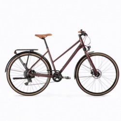 City Bike ELOPS 900 Step-through Burgundy