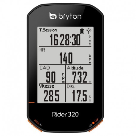BRYTON Cyclometer GPS Rider 320 E