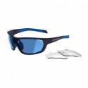 Cycling Glasses Perf 100 Pack Interchangeable CAT 0+3 Lenses Blue