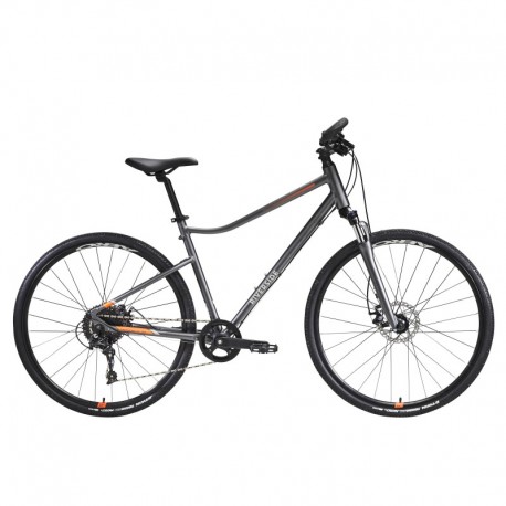 Hybrid Bike RIVERSIDE 700 Grey/Orange